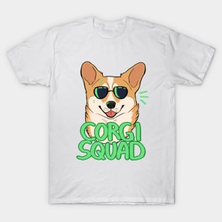 CORGI SQUAD (red) T-Shirt